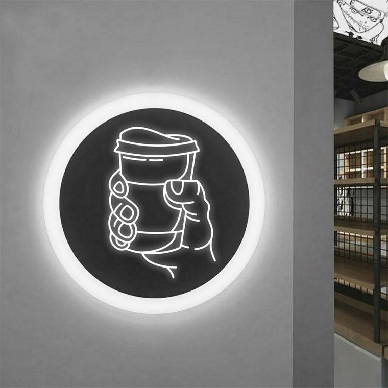 How Have You Bean coffee shop LED sign