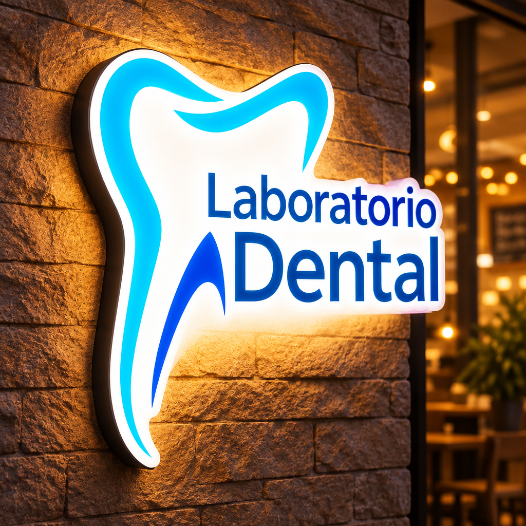 Custom lightbox sign example 1